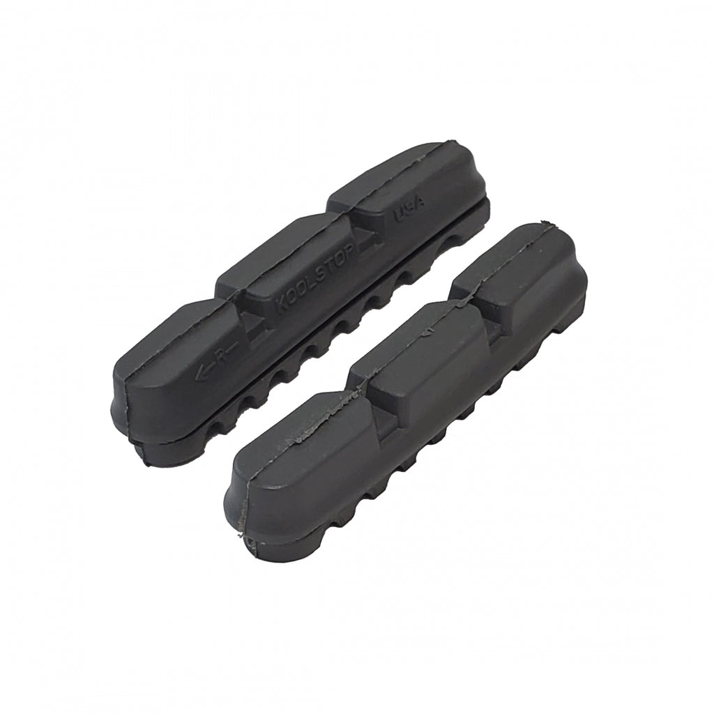 BRAKE SHOES K/S DURA 2 PAD E-BIKE 55mmGY PADS ONLY PR