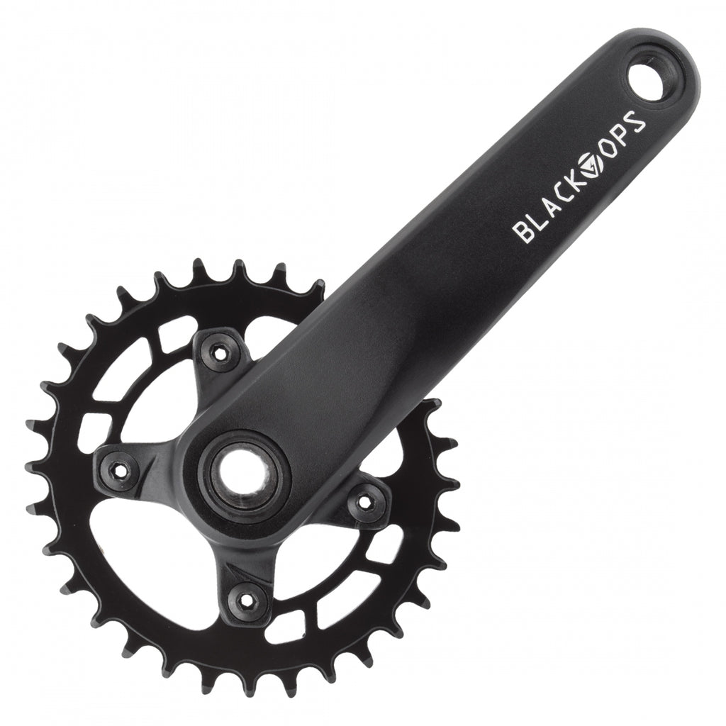 BLACK OPS CRANKSET MTB 175x32 10/11/12s 76BCD w/24mm BB BK