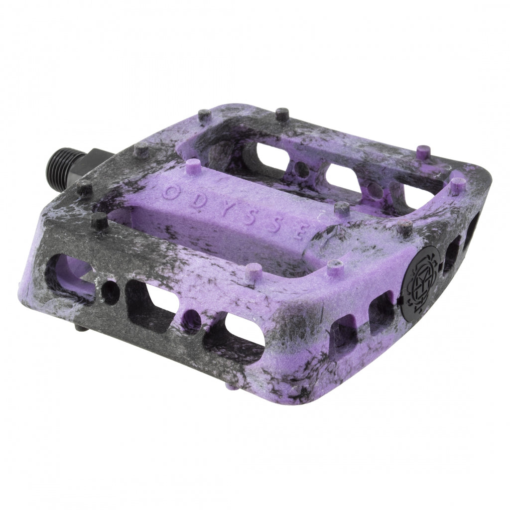 ODYSSEY PEDALS MX TWISTED PRO PC 9/16 BK/PU-SWIRL