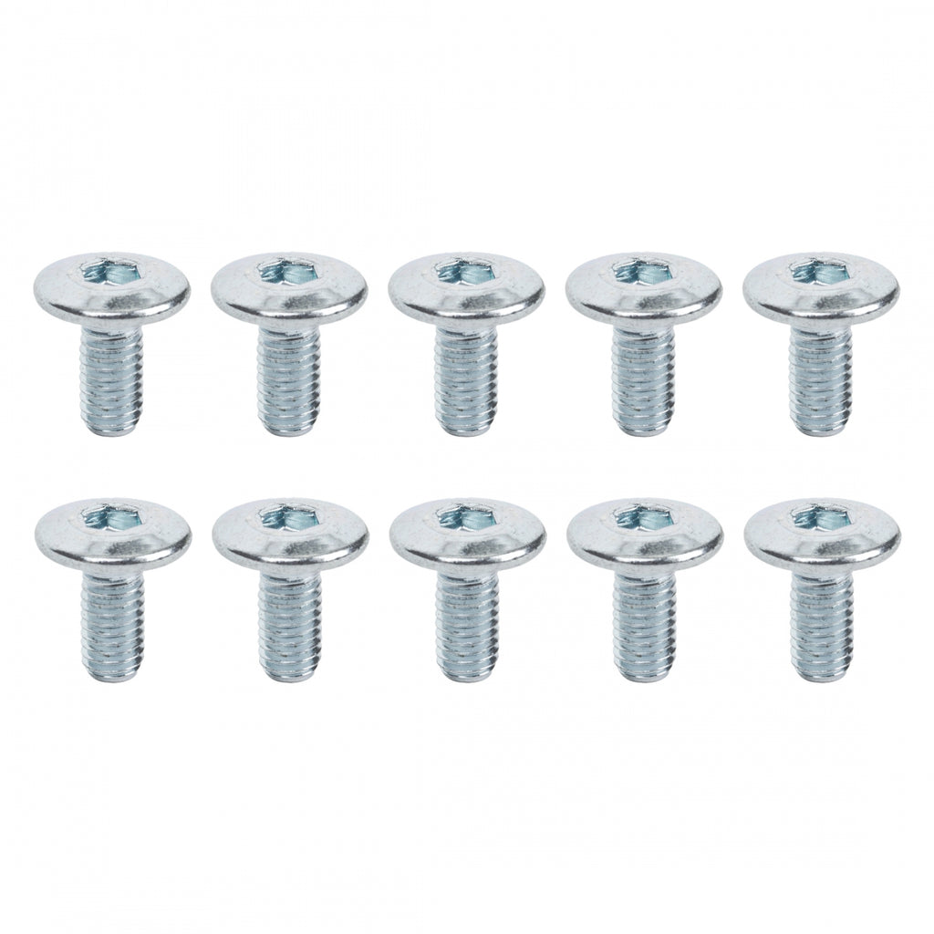 PEDAL CLEAT SUNLT SCREW RD 5x12 BGof10