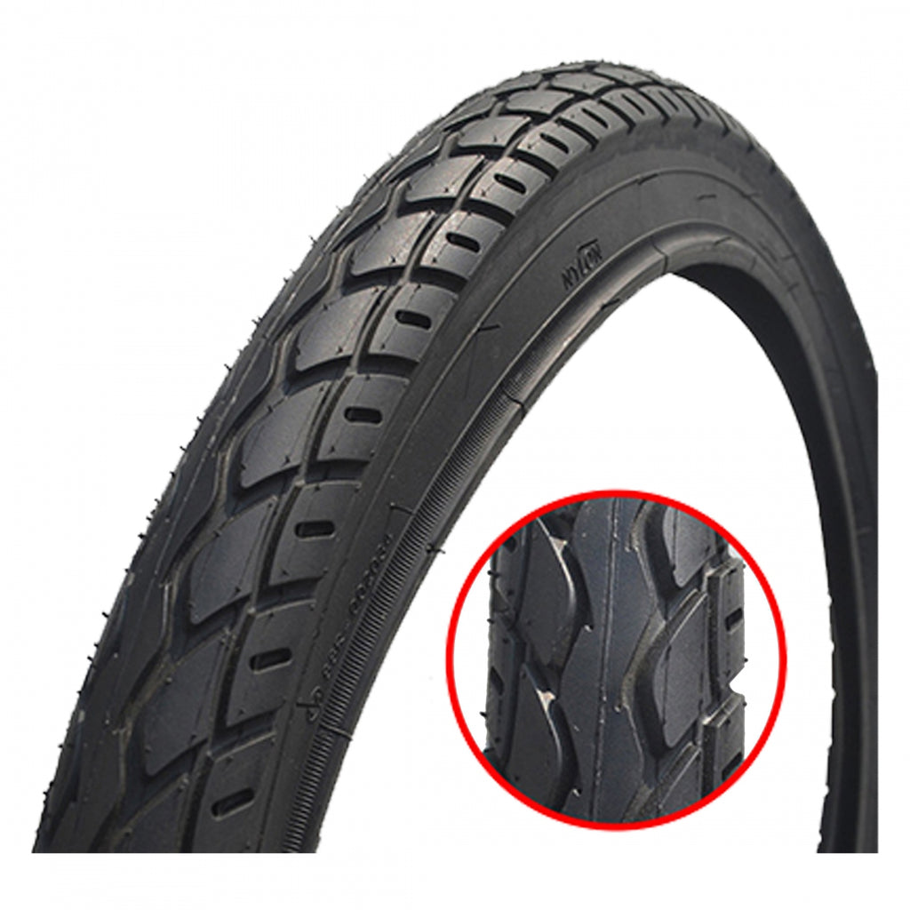 TIRE SUNLT 18x1.75 BK/BK URBAN K924 WIRE