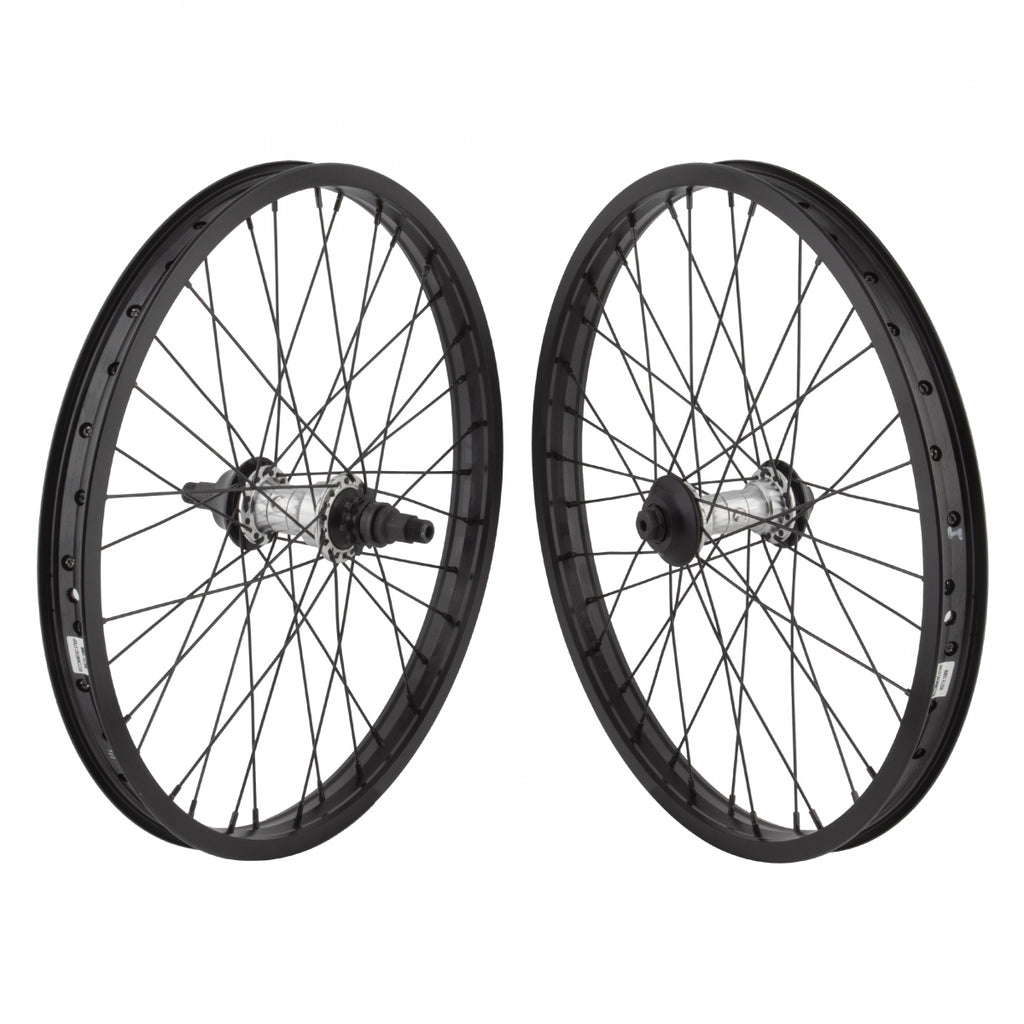 WHL PR 20x1.75 406x27 AN BLACK SHEEP 6069 BK NMSW 36 TSC SYMBOL 9T RHD 3/8-FT 14mm-RR POL 110mm SS2.0BK W/FRONT AND REAR NON-DRIVE GUARDS