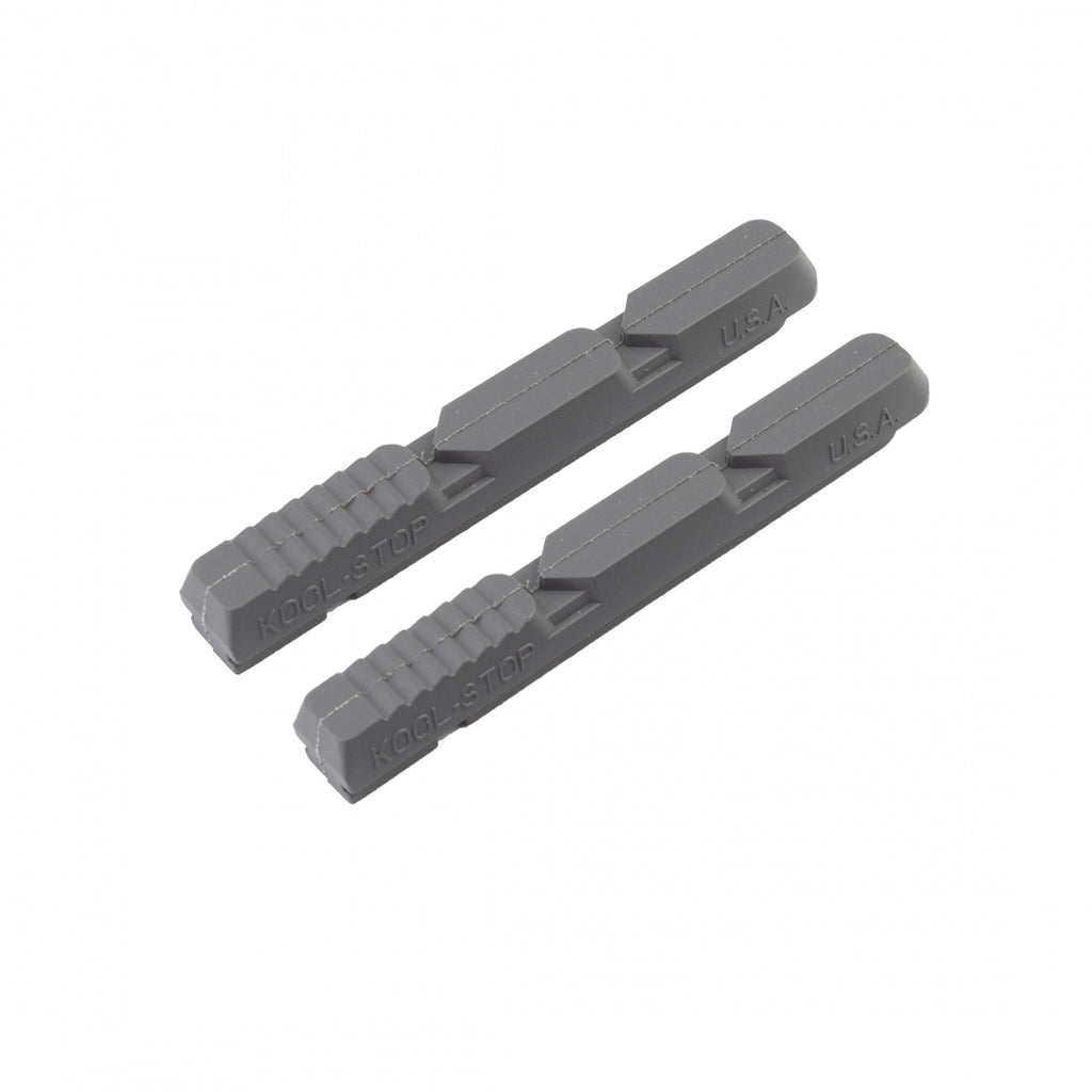 BRAKE SHOES K/S V-BRAKE V2 E-BIKE 73mmGY PADS ONLY PR
