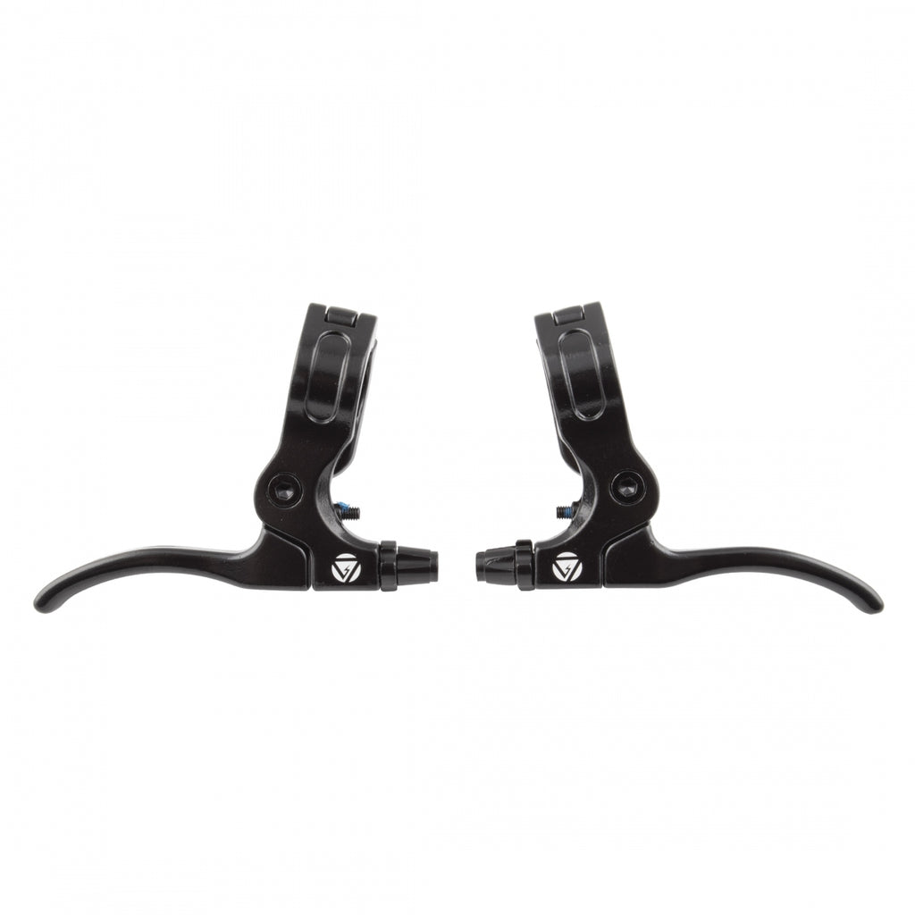 BLACK OPS BRAKE LEVER STD&U ALY HINGED 2-FING F&R BK (M)