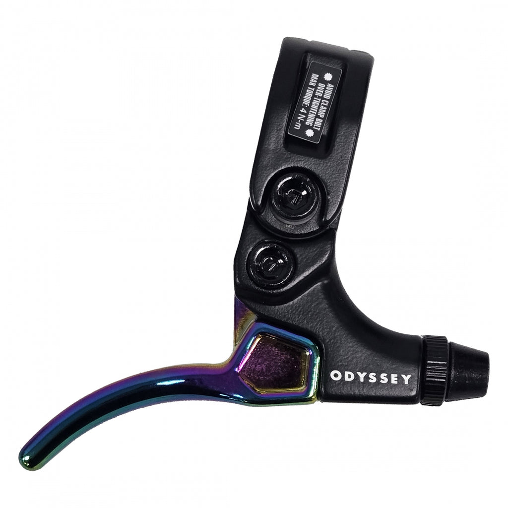 ODYSSEY BRAKE LEVER MONO HINGED SHORT RH OILSLICK