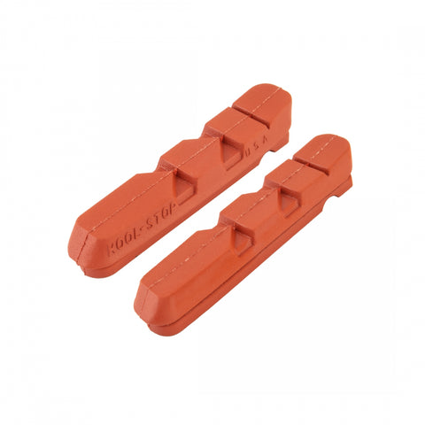 BRAKE SHOES K/S DURACE PAD SALMON