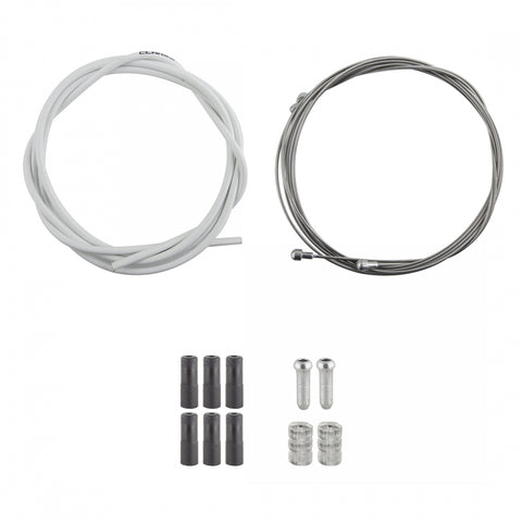 CABLE BRAKE CLK KIT F+R SS SPT RD/MT WHT