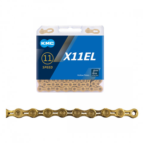 CHAIN KMC X11EL 11s Ti-N GD 118L