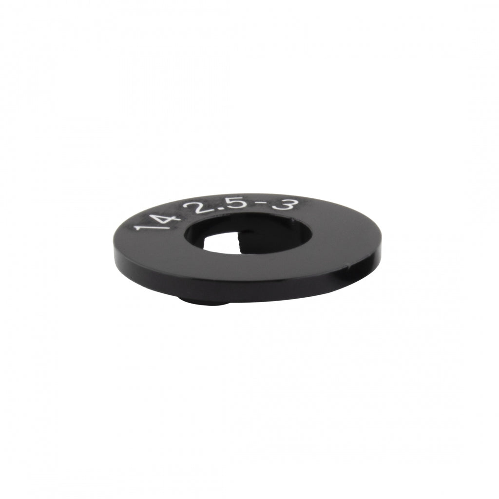 CHAIN TENSIONER NON-ADJ AN CIRCLE JERKS ALY 14mmx2.5-3mm BK