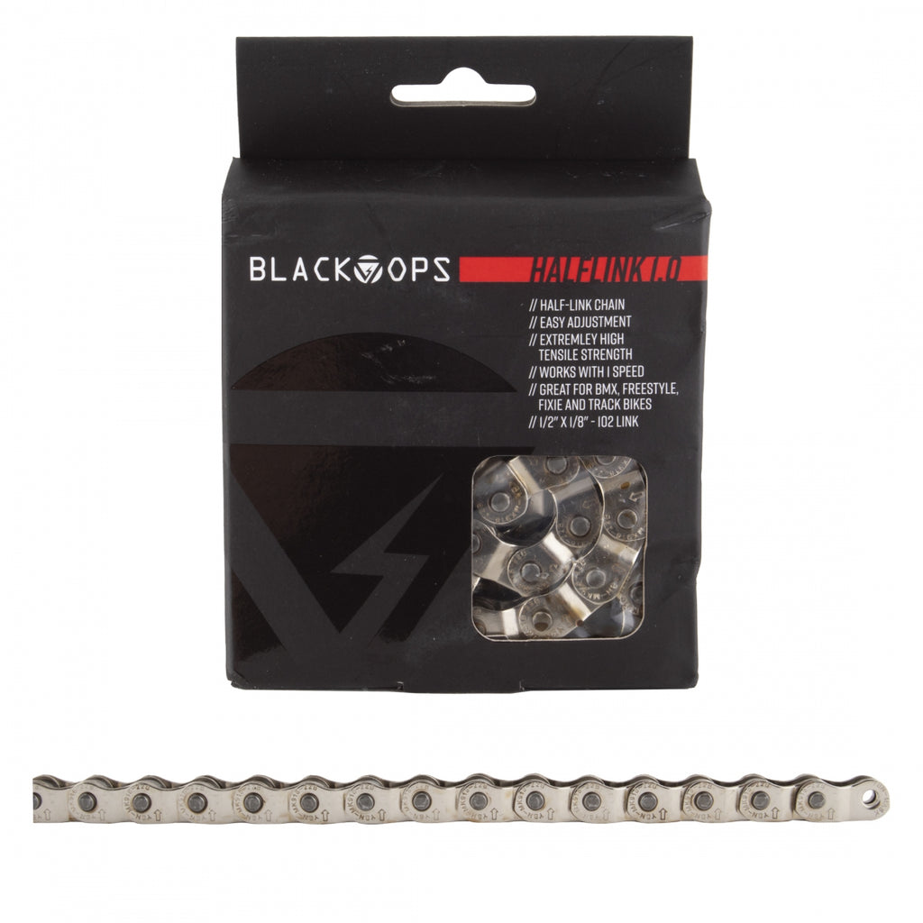 BLACK OPS CHAIN 1/2x1/8 HALF LINK 1.0 1s SL 102L