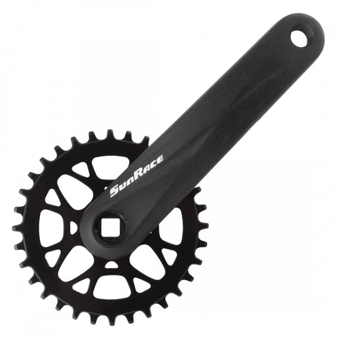 CRANKSET SUNRACE FCM40U 175x32 SQ BK