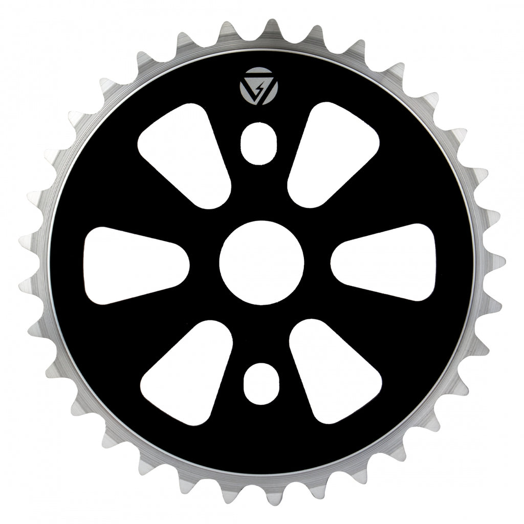 BLACK OPS CHAINRING 1pc 33T 1/8 ALY BK