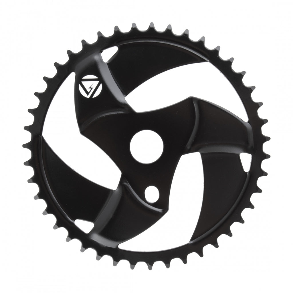 BLACK OPS CHAINRING 1pc 43T 3/32 STL BK