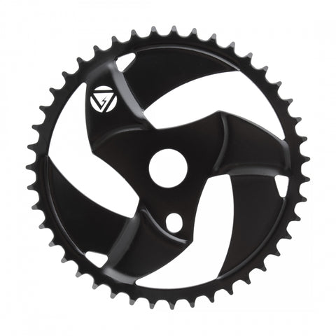 BLACK OPS CHAINRING 1pc 43T 3/32 STL BK