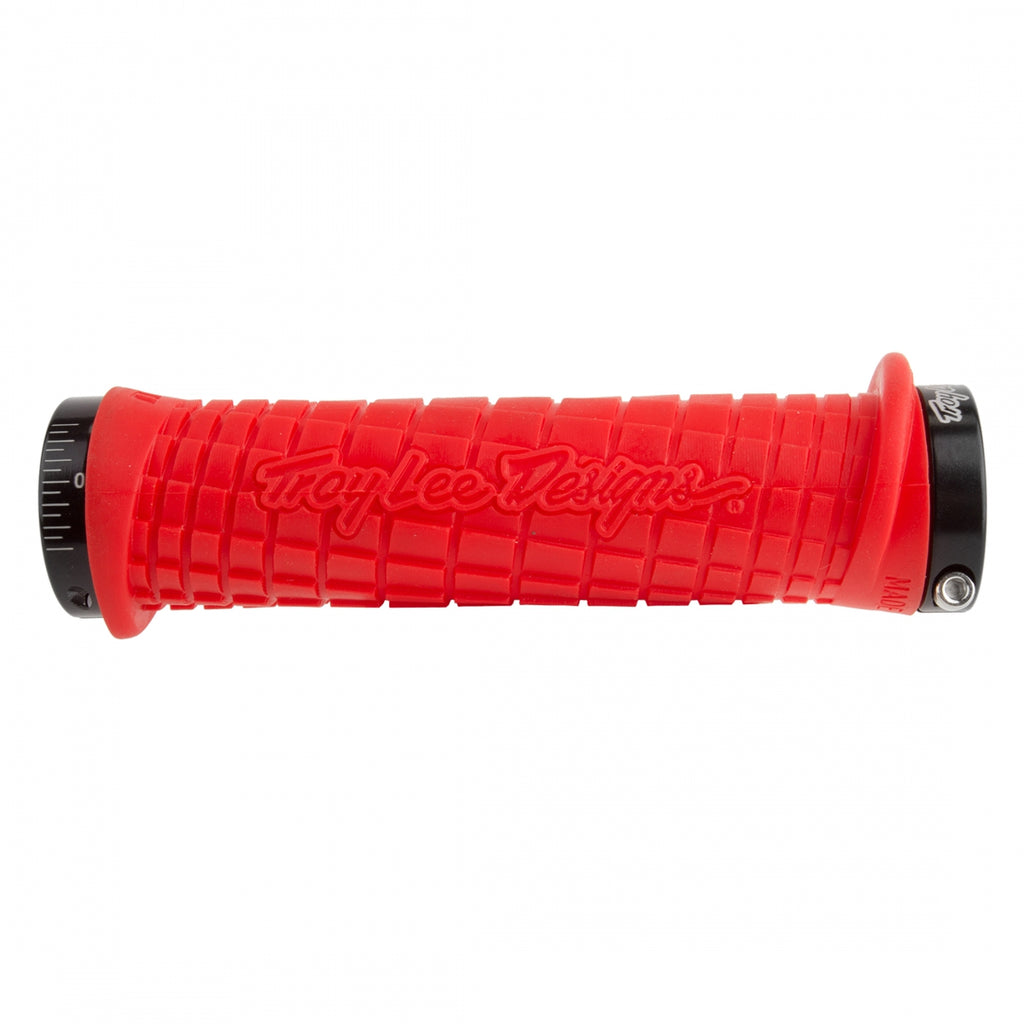 ODI GRIPS LOCKON BONUS MTN TROY LEE RD/BK w/CLAMP