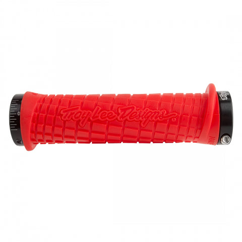 ODI GRIPS LOCKON BONUS MTN TROY LEE RD/BK w/CLAMP