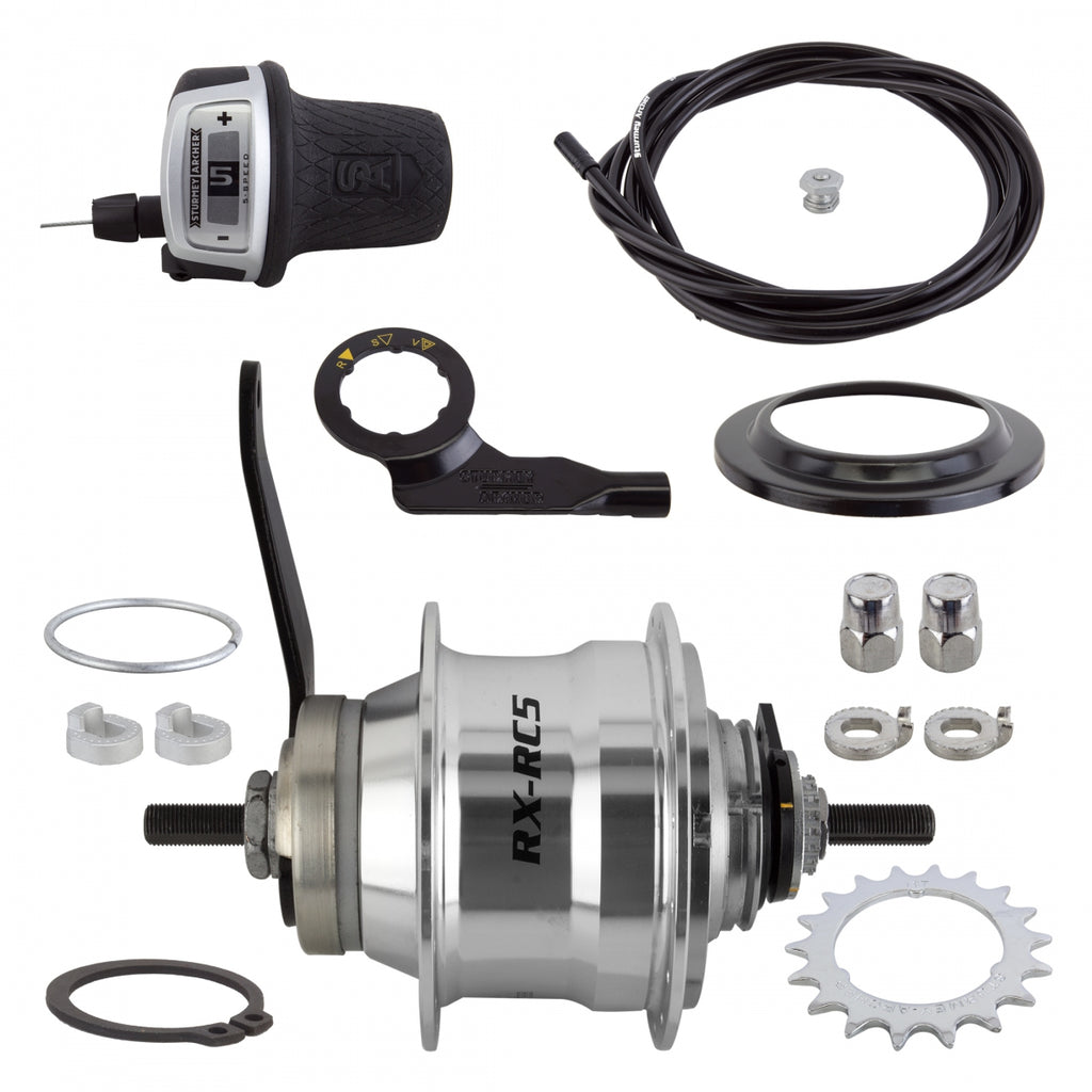 HUB RR S/A 5sp RXRC5 CB 32 SL w/TRIM KIT/TWIST-SHIFTER TSC50/CABLE 1700mm 18T 135/185mm ROTARY