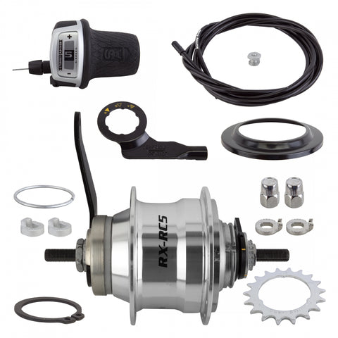 HUB RR S/A 5sp RXRC5 CB 32 SL w/TRIM KIT/TWIST-SHIFTER TSC50/CABLE 1700mm 18T 135/185mm ROTARY