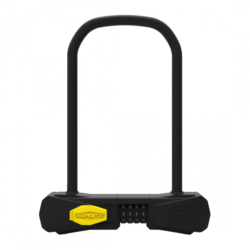 LOCK SUNLT DFNDR D3 U COMBO STD 4.5x9 BK w/BRKT