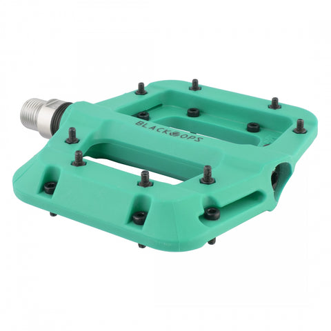 BLACK OPS PEDALS PARK RAT 9/16 TEAL
