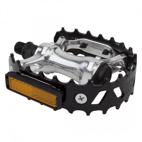 BLACK OPS PEDALS MX BEARTRAP 1/2 BLK