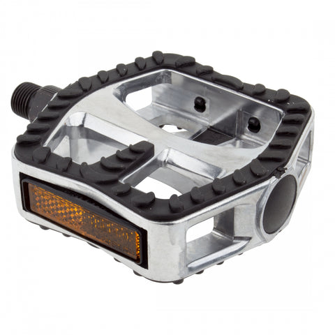 PEDALS SUNLT CRUSER ALY RUBBER GRIP 9/16 STRAP COMPATIBLE