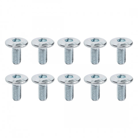 PEDAL CLEAT SUNLT SCREW RD 5x12 BGof10