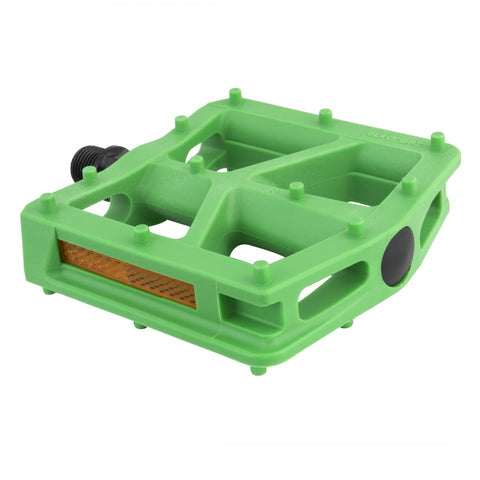 BLACK OPS PEDALS T-BAR 9/16 GRN