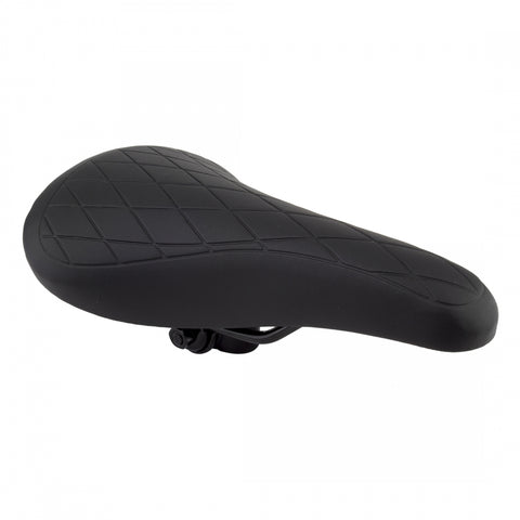 SADDLE SUNLT ROAD QUILTED BLK (BULK NO HEADER CARD)