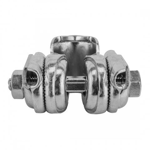 SADDLE CLAMP SUNLT SINGLE RAIL SILVER