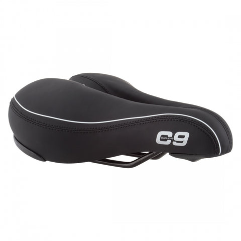 SADDLE C9 COMFORT AIRFLOW SOFT TOUCH VINYL BK