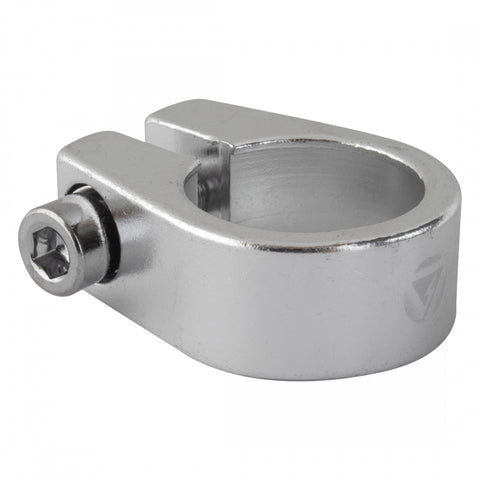 BLACK OPS SEATPOST CLAMP 1in ALLOY-SILVER