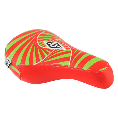 ALIENATION BMX BIKE SEAT MX PIVOTAL PSYCHO GN/RD