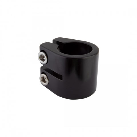 BLACK OPS SEATPOST CLAMP DBL VISE 1-1/8 BK