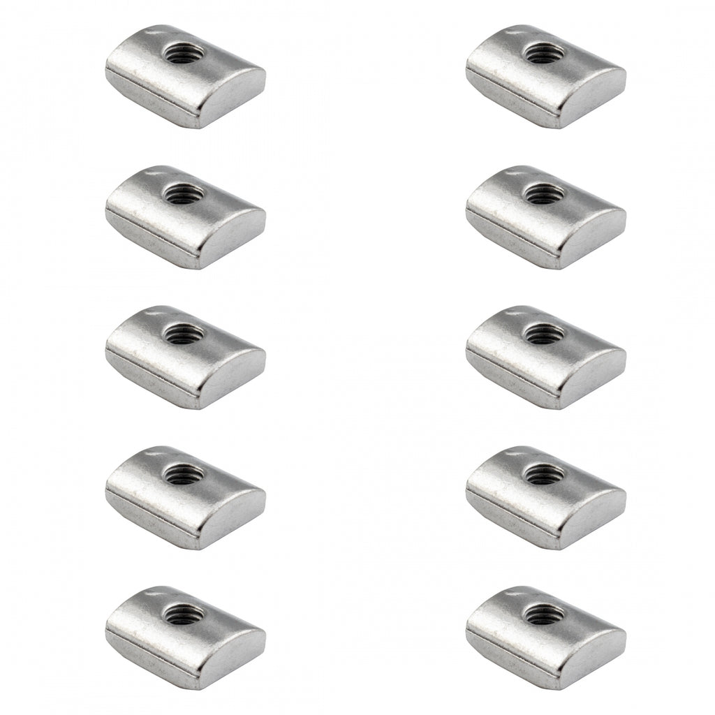 SEATPOST SUNLT SR TOP PLATE NUT M8 BGof10