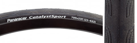 TIRE PAN CATALYST SPORT 700x23 WIRE BK/BK