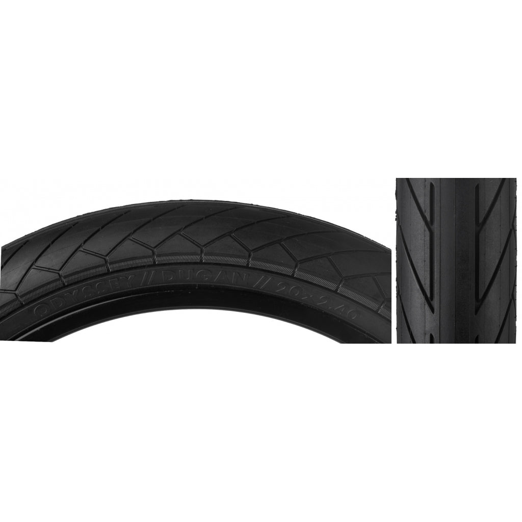 ODYSSEY TIRE TOM DUGAN SLICK 20x2.4 BK/BK WIRE