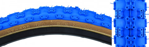 TIRE SUNLT 20x2.125 BU/SK MX3 C714 WIRE