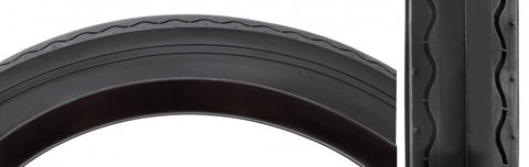 TIRE SUNLT 20x2.125 BK/BK SLICK 841 WIRE