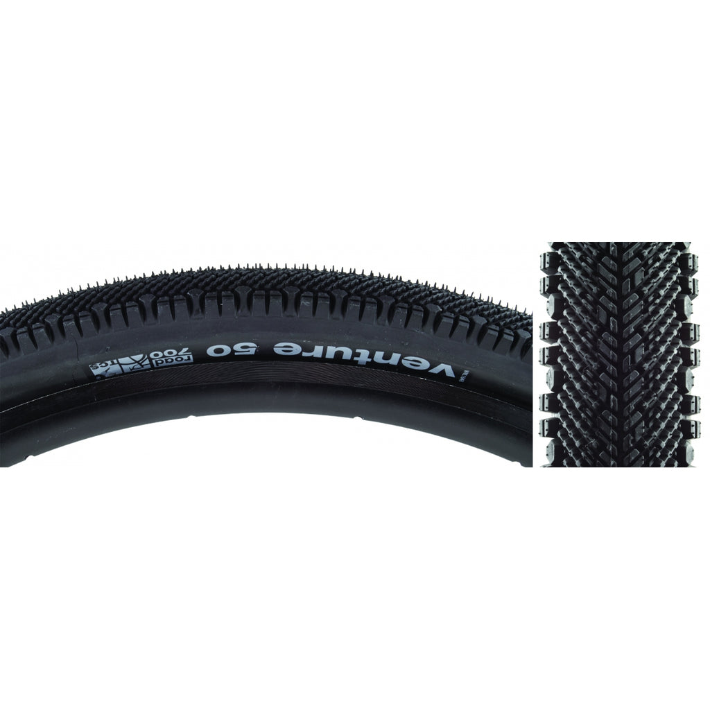 TIRE WTB VENTURE 700x50 BK/BK ROAD TCS FOLD