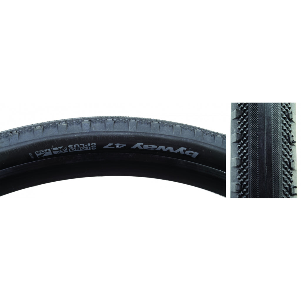 TIRE WTB BYWAY 650B 47 27.5x1.85 BK/BK ROAD TCS FOLD