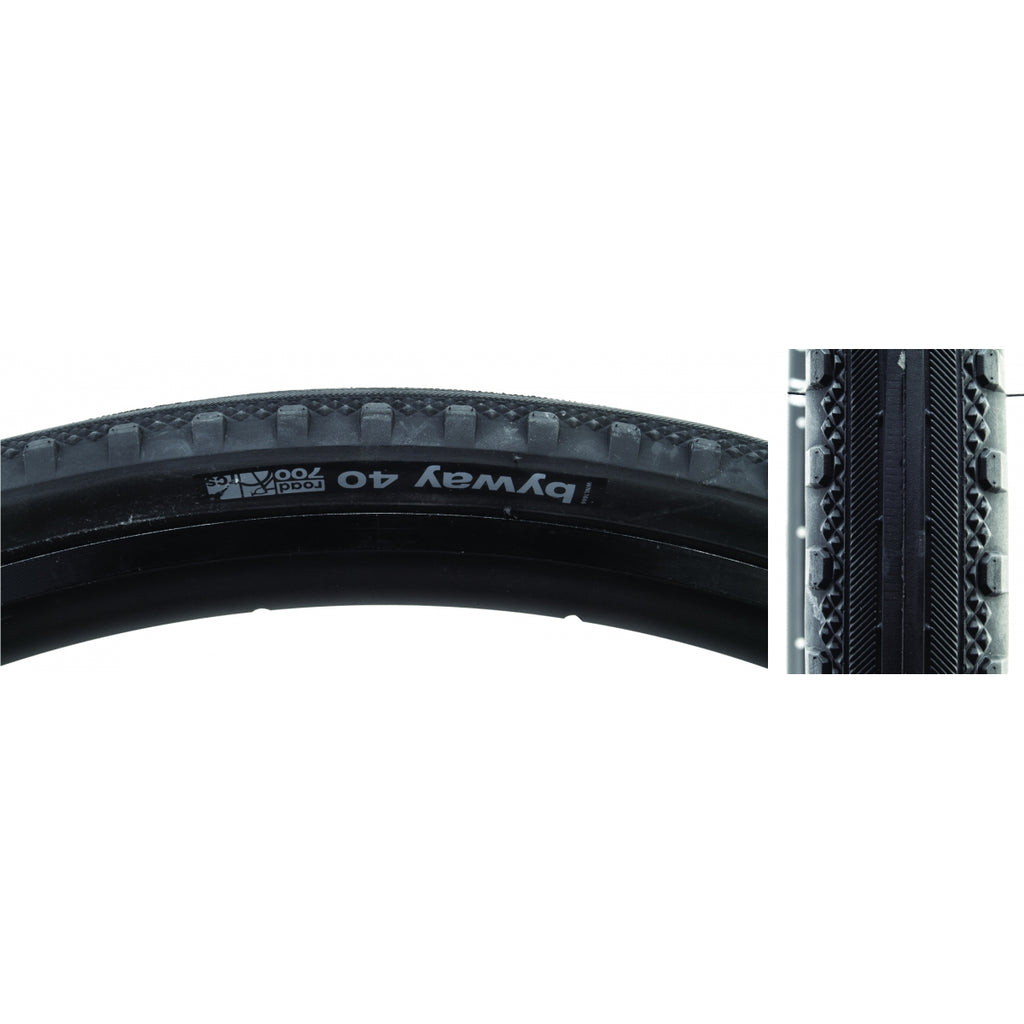 TIRE WTB BYWAY 700x40 BK/BK ROAD TCS FOLD