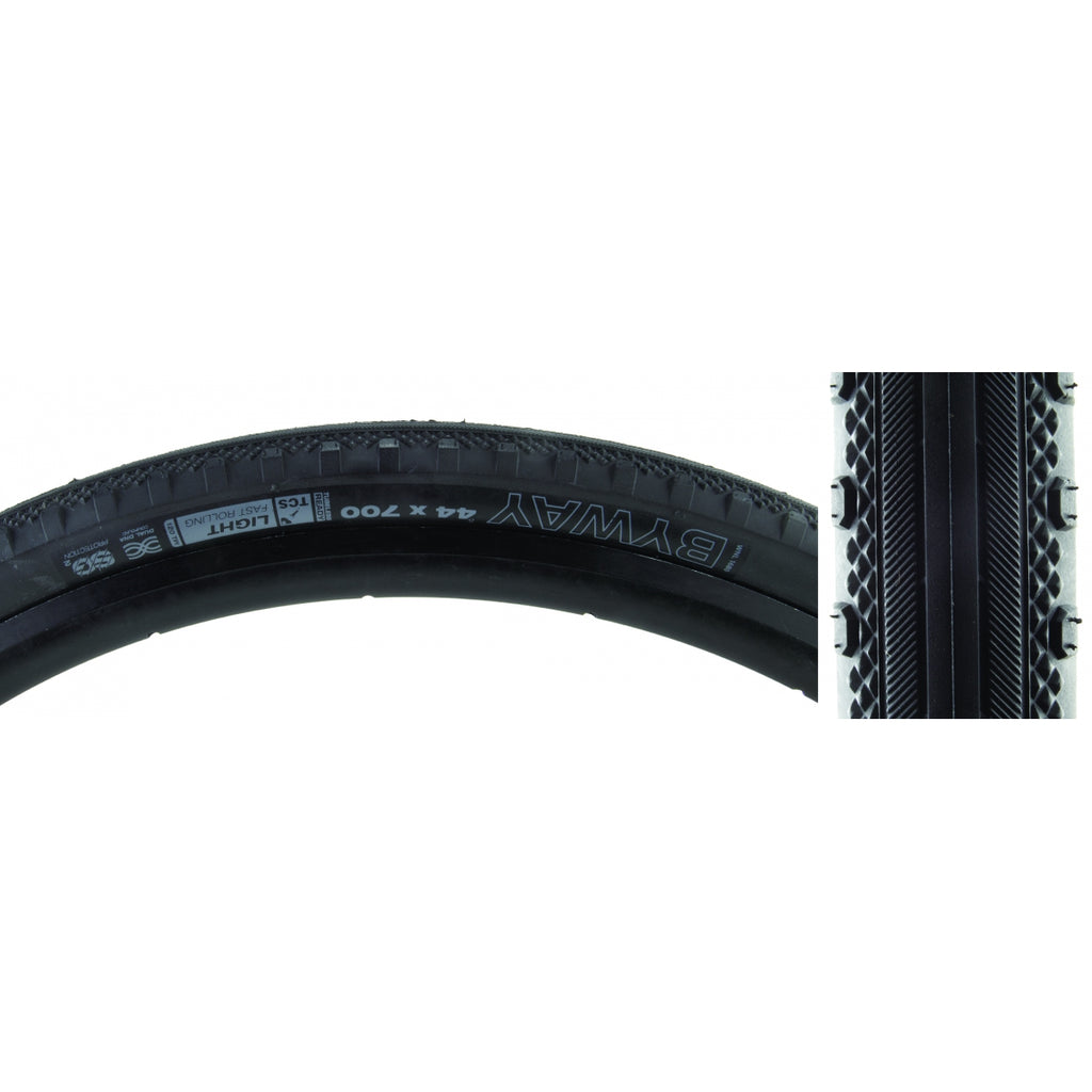 TIRE WTB BYWAY 700x44 BK/BK TCS LIGHT FR/DUAL DNA/SG2 FOLD