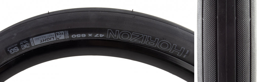 TIRE WTB HORIZON 650B 47 27.5x1.85 BK/BK TCS LIGHT FR/DUAL DNA/SG2 FOLD