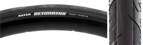 TIRE MAX DETONATOR 700x23 BK WIRE/60