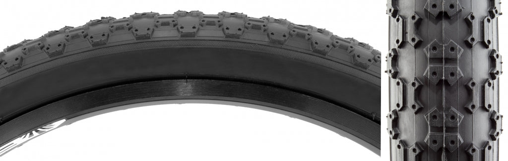TIRE SUNLT UTILIT 20x1.75 BK/BK MX3 104A WIRE