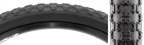TIRE SUNLT UTILIT 20x1.75 BK/BK MX3 104A WIRE