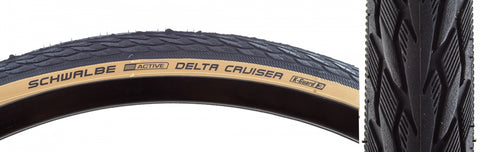 TIRE SWB DELTA CRUISER 700x28 ACTIVE K-GUARD BK/GW SBC WIRE