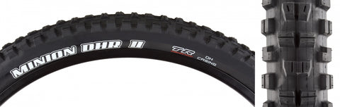 TIRE MAX MINION DHR II 29x2.4 BK WIRE/60BIKEPARK/DC/DH/TR