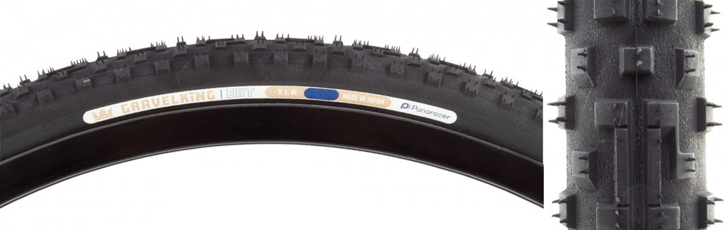 TIRE PAN GRAVELKING EXT 700x45 FOLD TBLS BK/BK (O)